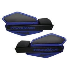 PowerMadd Star Series Handguards Blue/Black 34204