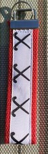 Golf Golfing Clubs Key chain Key Fob Key Ring Canvas Strap Sports Keychain