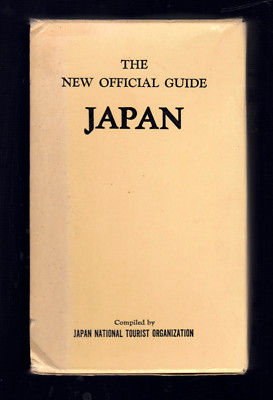 1966 The New Official Guide Japan by National Tourist Organization, w cover case
