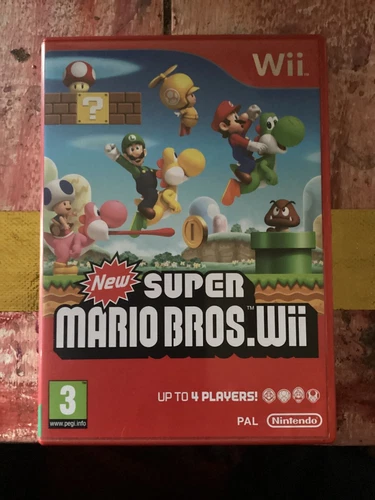 New Super Mario Bros. Wii for Nintendo Wii-PAL-MANUAL INCLUDED