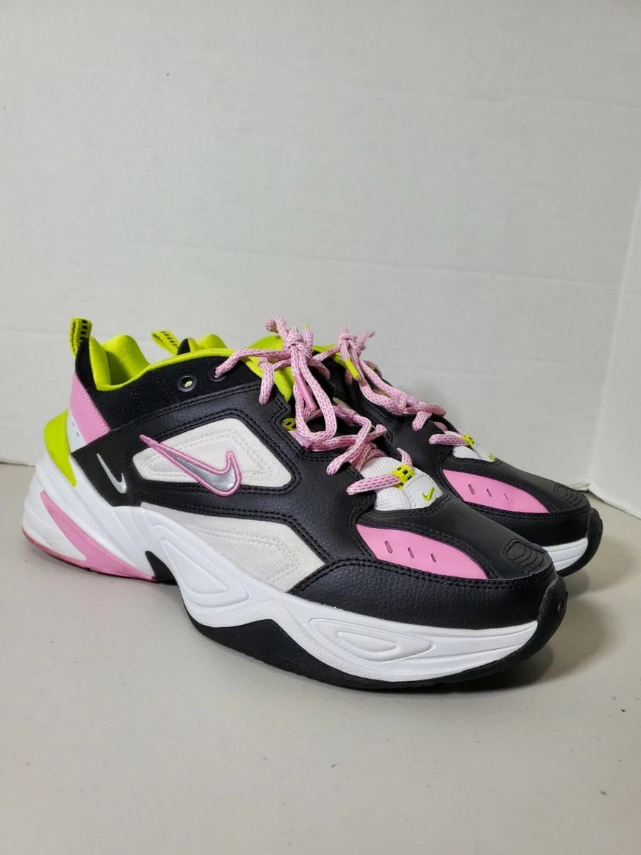 suficiente Inscribirse Enlace Authentic Nike M2K Tekno Women&#039;s Shoes Size 10 Pink Rose Style Black  CI5772 001 | eBay