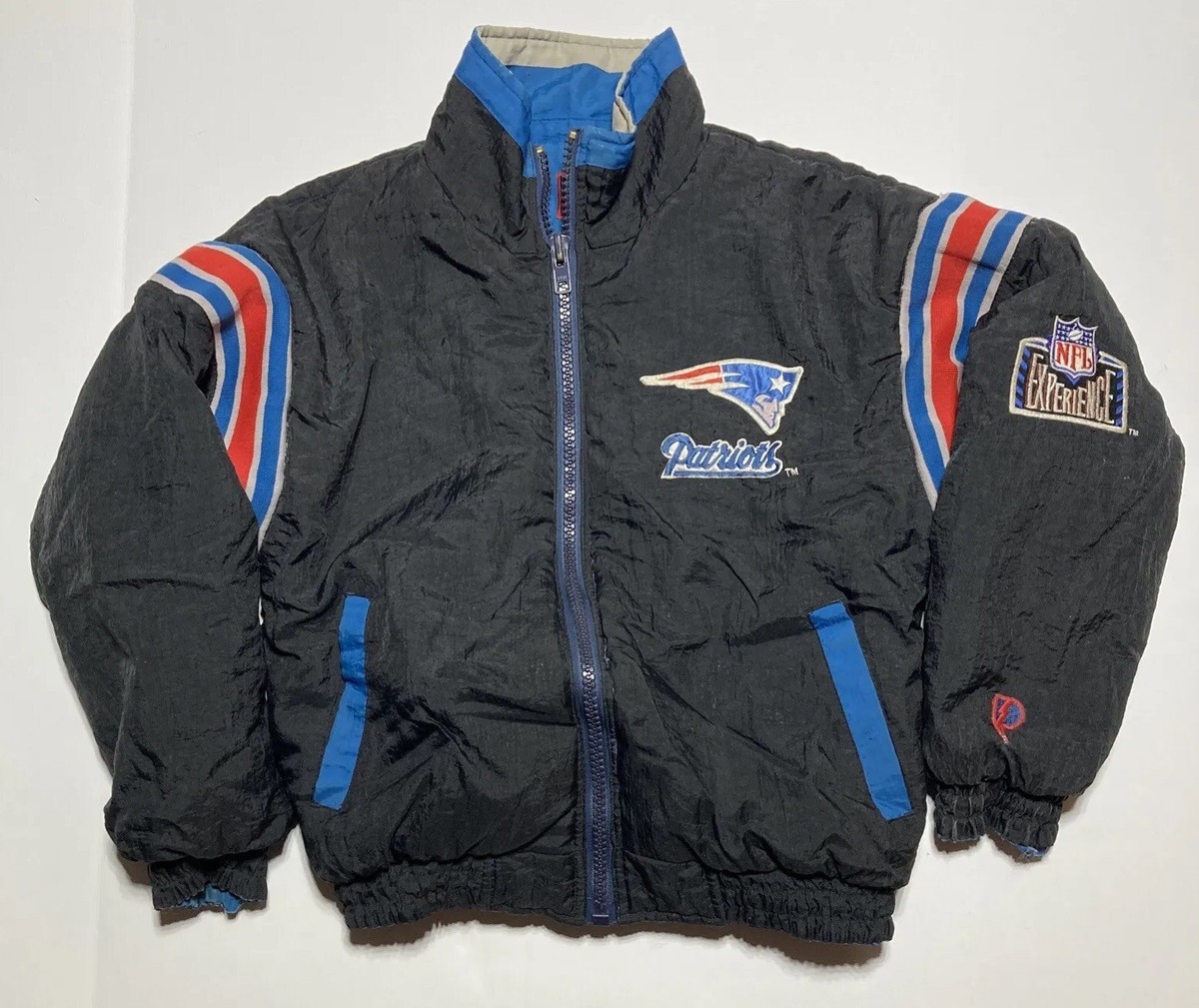 90s New England Patriots - Reversible - Vintage NFL Winter Jacket 