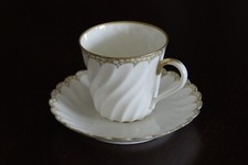 Sammeltasse/Kaffeetasse,  Lomonosov - St. Petersburg, USSR, Form Verdreht, 2