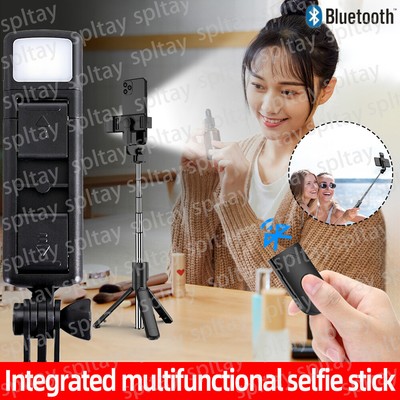 Smartphone Handy Selfie Stick Bluetooth Stativ Teleskop Stange mit Fernbedienung