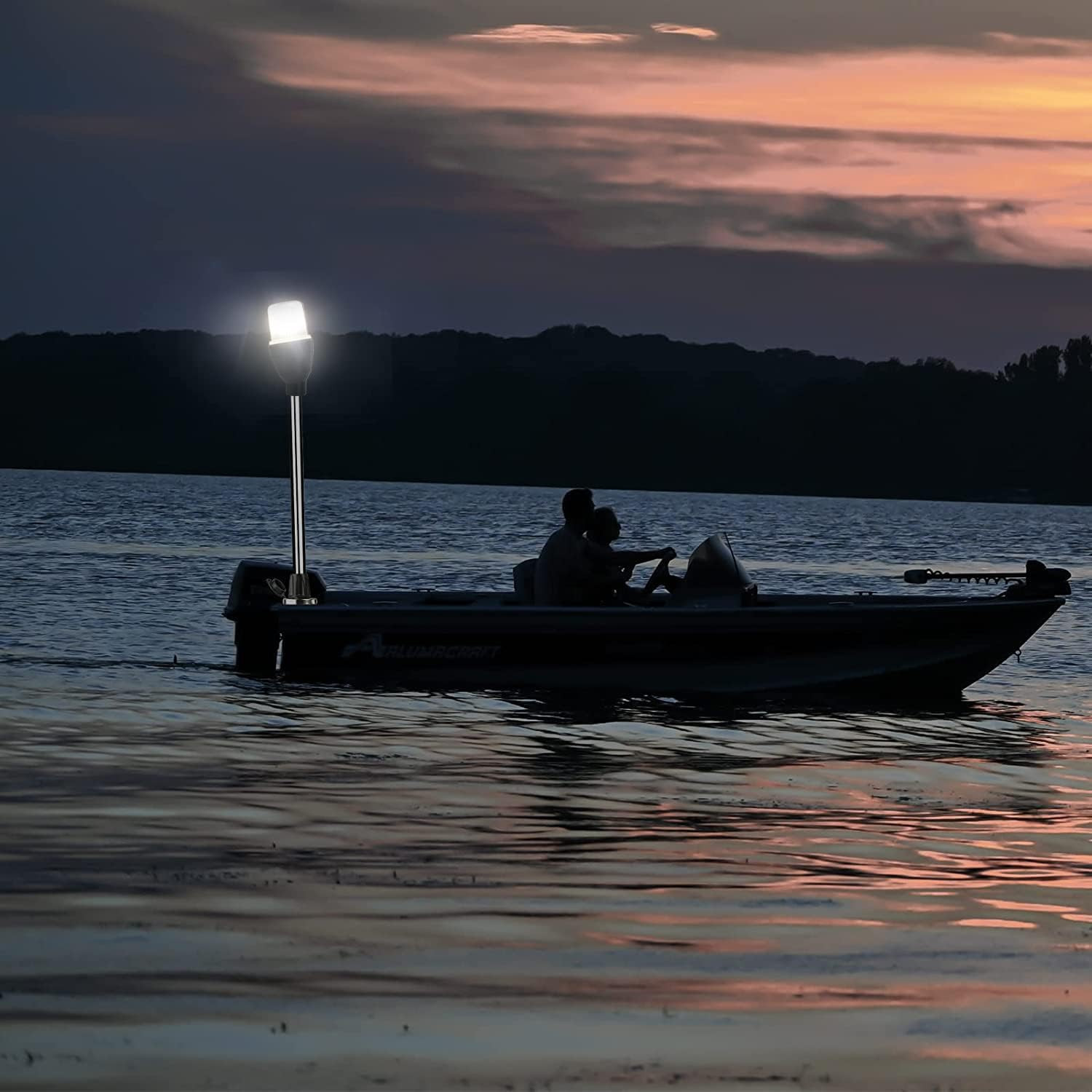 36 Inches Boat Stern Light Anchor Light LED Marine Navigation Lights All round W