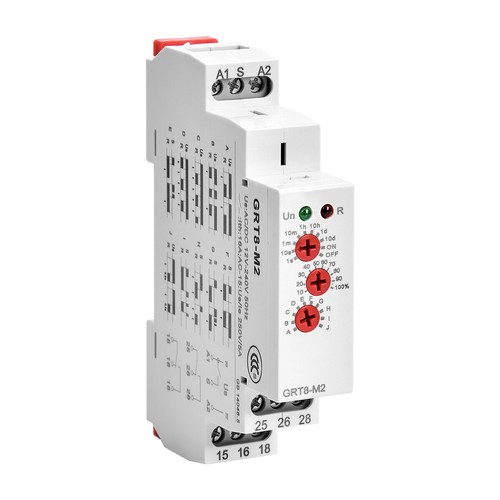 GRT8-M2 Multifunctional Delay Time Relay ,10 Functions Rail Mount AC/DC 12V-240V - Picture 2 of 11