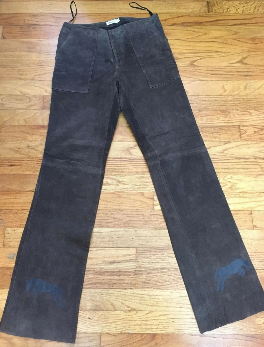 Pantalon Vintage Chaiken And Capone - Taille 4, Noir, Bootcut, Occasion Très Bon état
