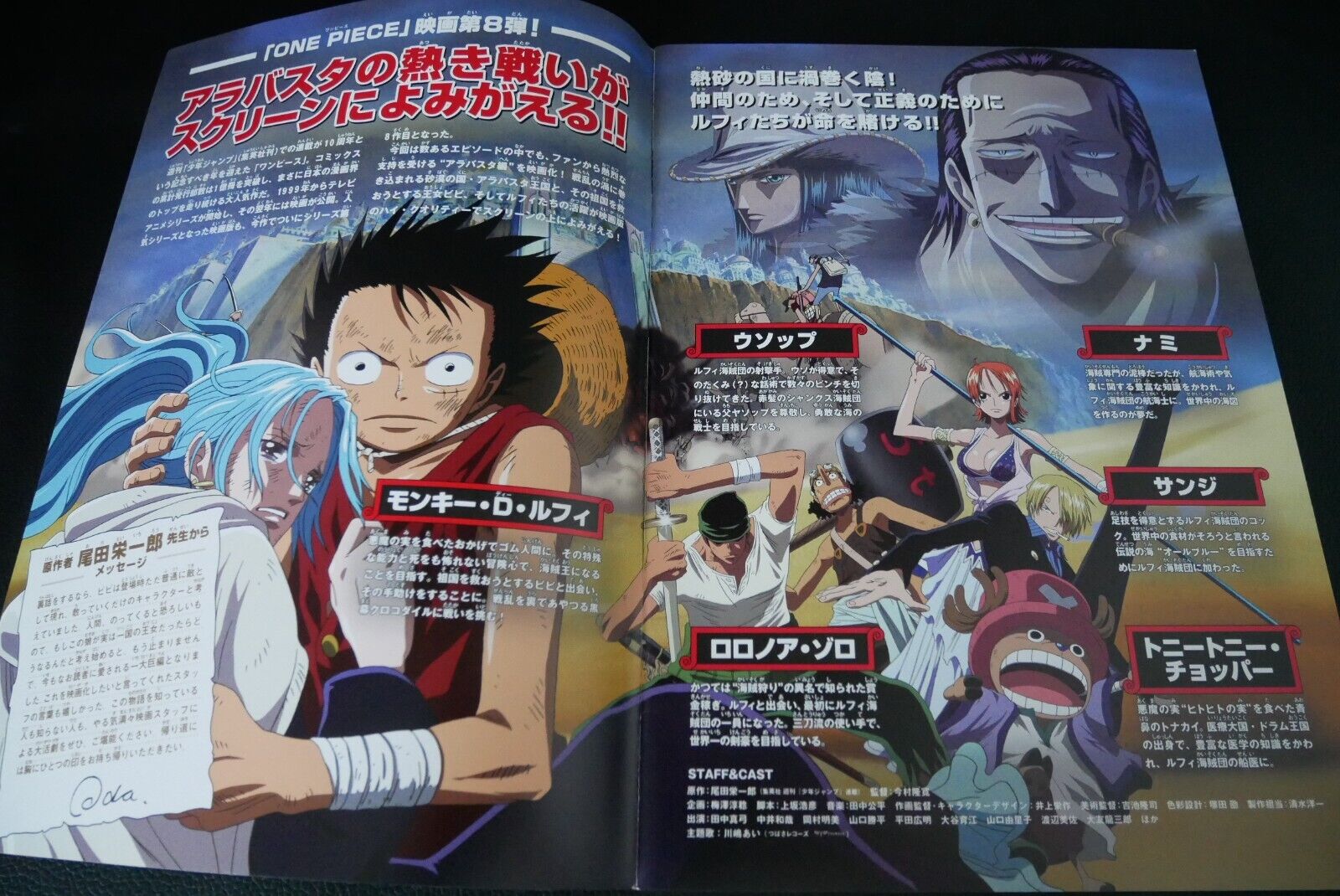 One Piece 8: Episodio Alabasta  One piece movies, Anime, One