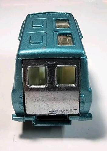 Corgi Juniors Whizzwheels Blue Martin Walter Ford Transit Caravan 1/64 Diecast - Picture 7 of 11