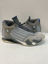 Jordan 14 Retro Wolf Grey 2014 Size 11 Used 487471-004