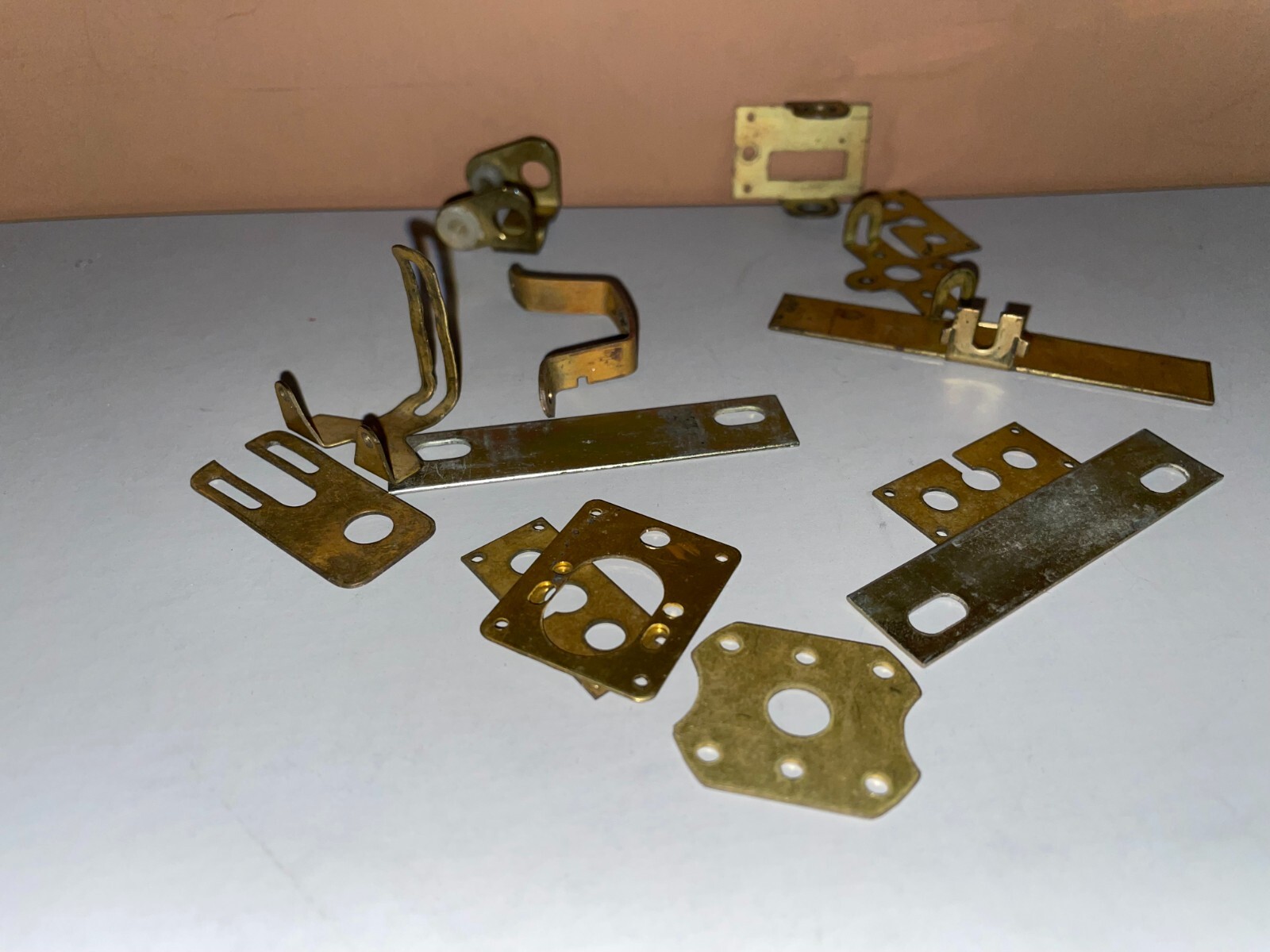 Lot of 1/24 scale Brass slot car chassis parts OLDIES eBay
