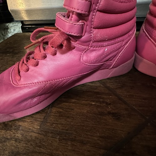 Reebok Classic Vintage 1990s Hi Top Shoe Sneaker, Pink, 1990s, Women’s Size 7 - 第 12/14 張圖片