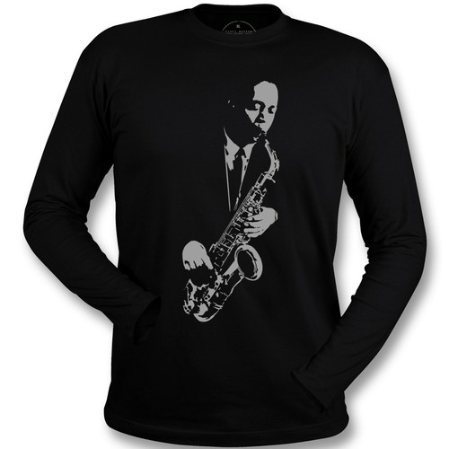 Camiseta saxo de jazz saxofón música clásica camiseta John Coltrane Hawkins Hodges etc - Imagen 5 de 5