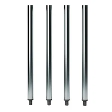 Galvanized Steel Leg for Work Tables. 24 in. Legs | Set of 4 Legs