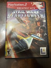 Star Wars Star Fighter Playstation 2 PS2 Starfighter - Complete