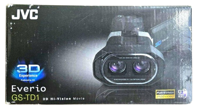 JVC GS-TD1 Everio Full HD Video Camera 3D High Definition JVC GS-TD1 Everio Full HD Video Camera 3D High Definition