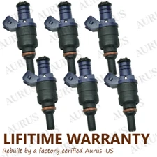 OEM Denso 6 FUEL INJECTORS FOR 01-06 BMW X3 X5 Z3 Z4 330ci 330i 330xi 530i 3.0L
