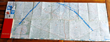 PARIS plan et index des rues RECTA métro parking sens uniques 1971 PLAN 1969/70
