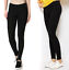 thumbnail 2  - Womens Soft Stretch Cotton High Waisted Leggings Long Workout Yoga Pant Fitness