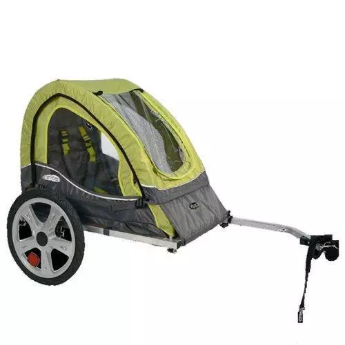 InStep Foldable Tow Behind Bike Trailer Green in Dominican Republic at DOP 15536 Rating 5