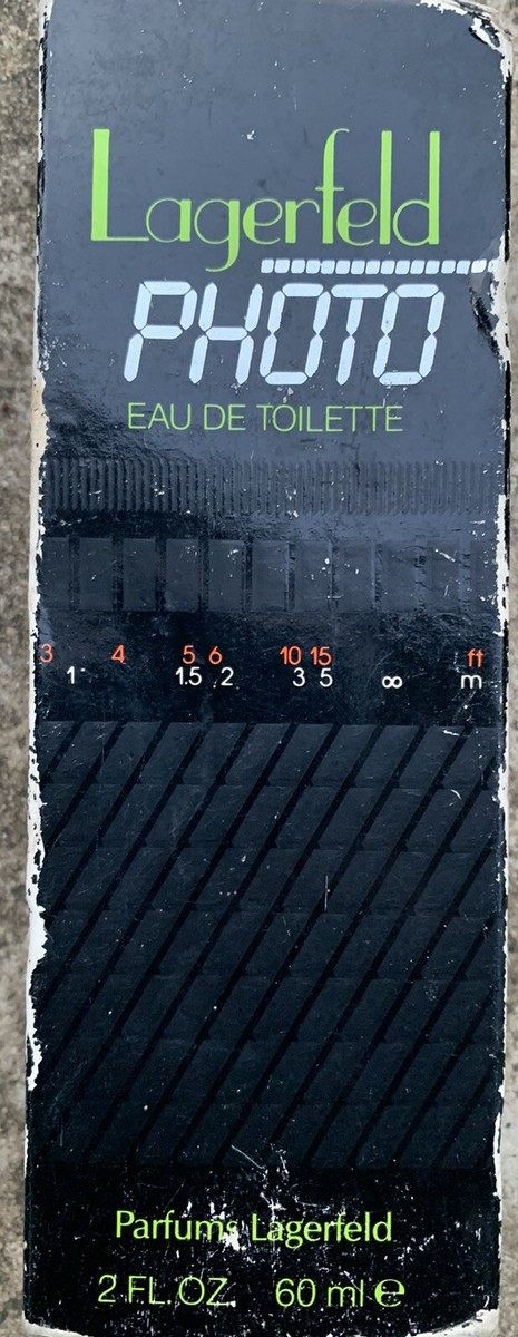 Parfums Lagerfeld Photo EDT Eau De Toilette Vintage 2.0 fl
