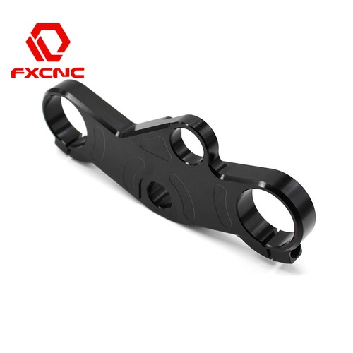 Motor 50mm Lowering Triple Tree Front Upper Top Clamp 50m Fit GSXR 600/750 01-03 - Picture 8 of 17