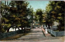 Tucks 2682 Springhill Nova Scotia Victoria Street Vintage Postcard V25