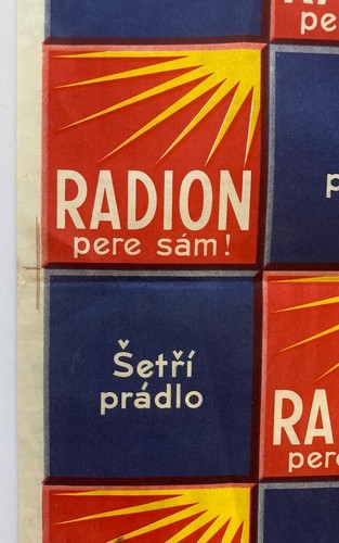 Póster Original Vintage RADIÓN - DETERGENTE EN POLVO - JABÓN - CHECOSLOVAQUIA - AÑOS 30 - Imagen 6 de 17