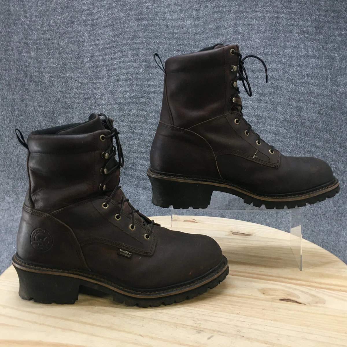 Men's insulated logger clearance boots