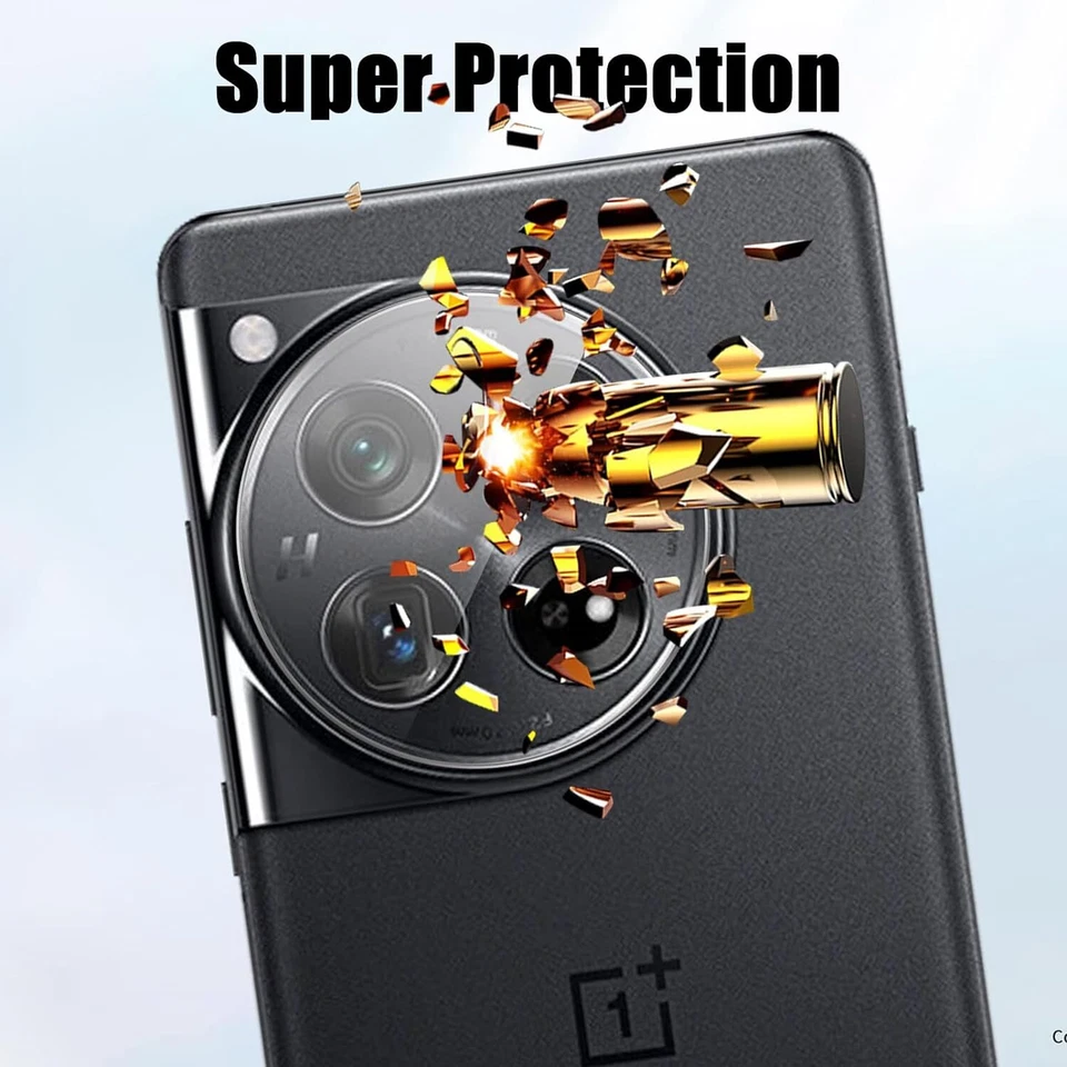 For OnePlus 12 Camera Lens Case Protector Tempered Glass Cover - Image 3 of 4