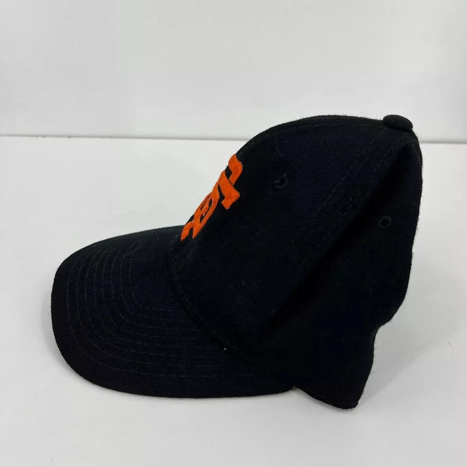 MacGregor 合身帽子成人 6 7/8 黑色旧金山巨人队 100% 羊毛复古 — 第 4/4 张图片