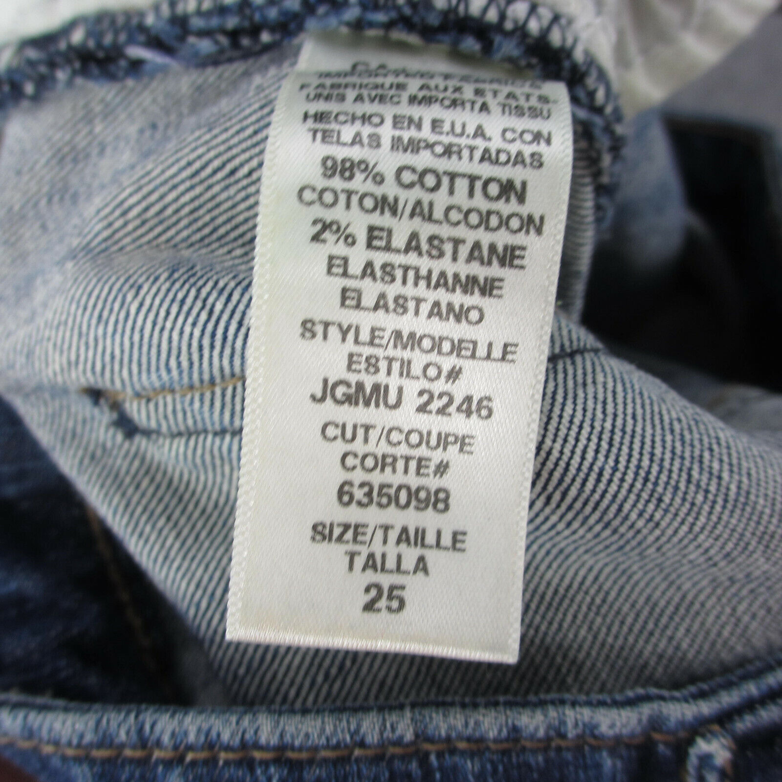Juicy Couture Jeans Women's 25 Blue Medium Wash S… - image 10