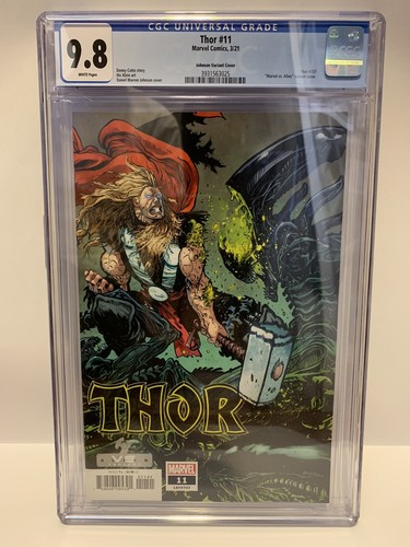 Thor #11 Vs variante aliena CGC 9.8 - Foto 1 di 4