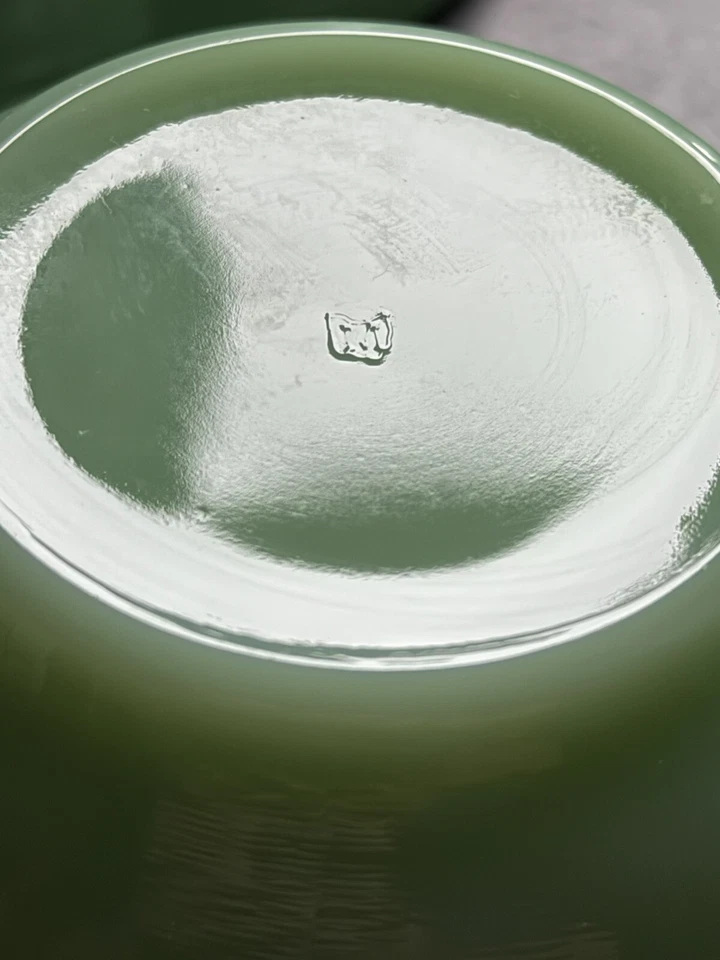 Mosser Glass - Set of 3 - JADE JADEITE GREEN Mixing Bowl Set (20oz, 40oz, 60oz) - Image 4 of 4