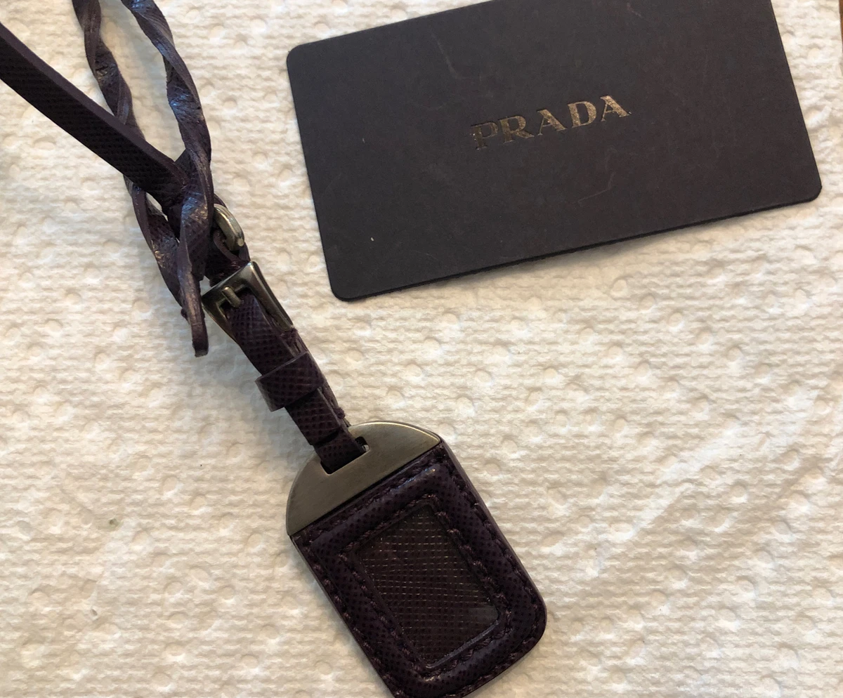 Prada id tag top