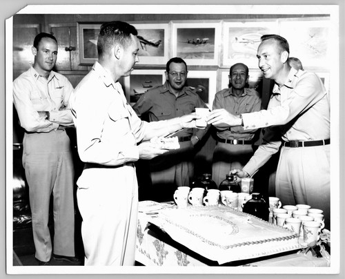 1953 Brigadier General J Stanley Holtoner's 42 Birthday Air Force VTG Real Photo - 第 1/3 張圖片