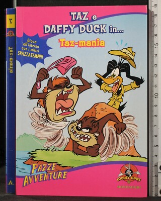 TAZ E DAFFY DUCK IN  TAZ-MANIA. POLLACK, BELVISO. MONDADORI. 1ED.