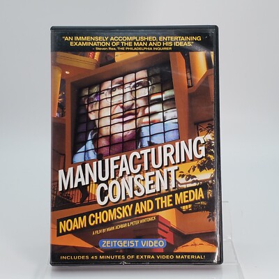 Manufacturing Consent - Noam Chomsky and the Media DVD 2002