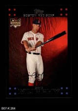 2007 Topps #264 David Murphy Red Sox RC 8 - NM/MT