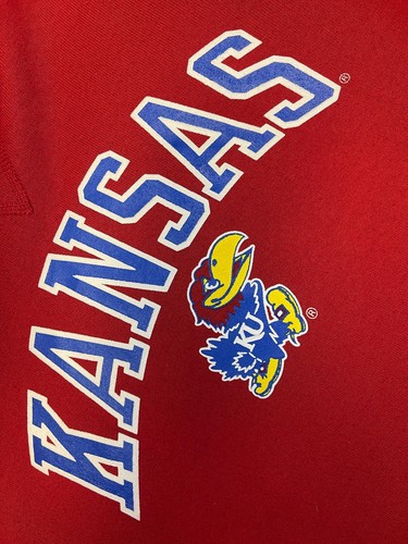 NCAA Kansas Jayhawks Russell Pullover Hoodie Youth X-Large - Picture 3 of 6