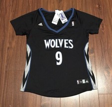 Ricky Rubio Minnesota Timberwolves Adidas Jersey Women's Medium NWT