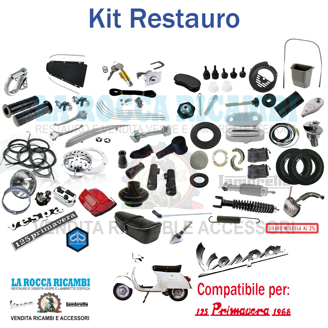 Restauro Vespa 125 Accessori Vespa 50 Primavera KIT RESTAURO