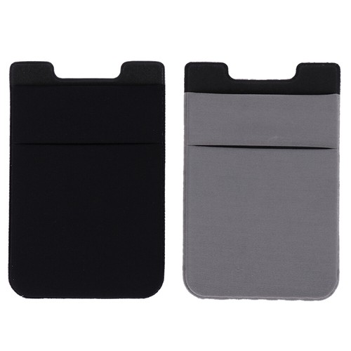 2Pcs Phone Case Back Wallet Holder Storage Holder Phone Container