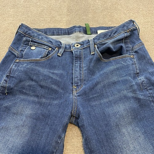 G Star Raw Arc 3D Low Boyfriend Jeans Womens W29 L31 Blue Distressed Stretch - Picture 4 of 14