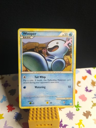 Wooper 88/123 - HeartGold SoulSilver - MINT