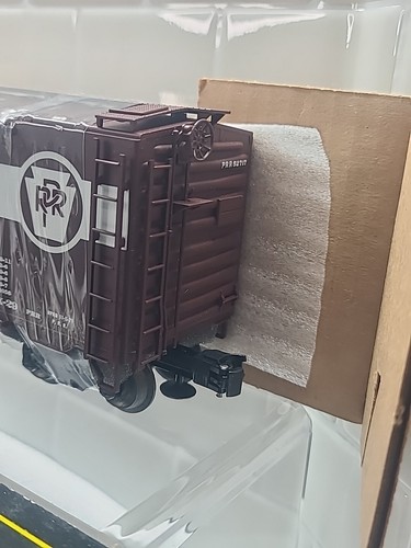 Weaver O Gauge 3-Rail PS-1 40' Boxcar PRR 52717 Merchandise Service Pennsylvania - Picture 5 of 10