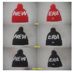 logo knit caps