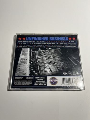 R Kelly And Jay Z Unfinished Business Cd Great Condition - Bild 5 von 6