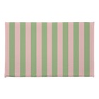 Pink and Black Vertical Striped Bath Mat for Bathroom Mat Bath Rug Doormat