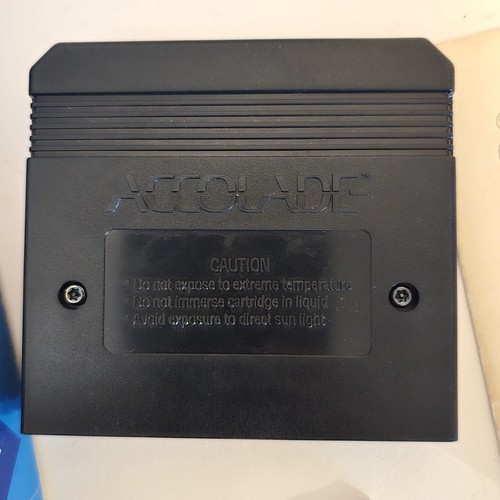 Juego Sega Genesis Winter Challenge y Mega Drive System 1991 de colección sin probar - Imagen 6 de 6